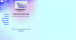 Desktop Screenshot of forematt.idps.co.uk